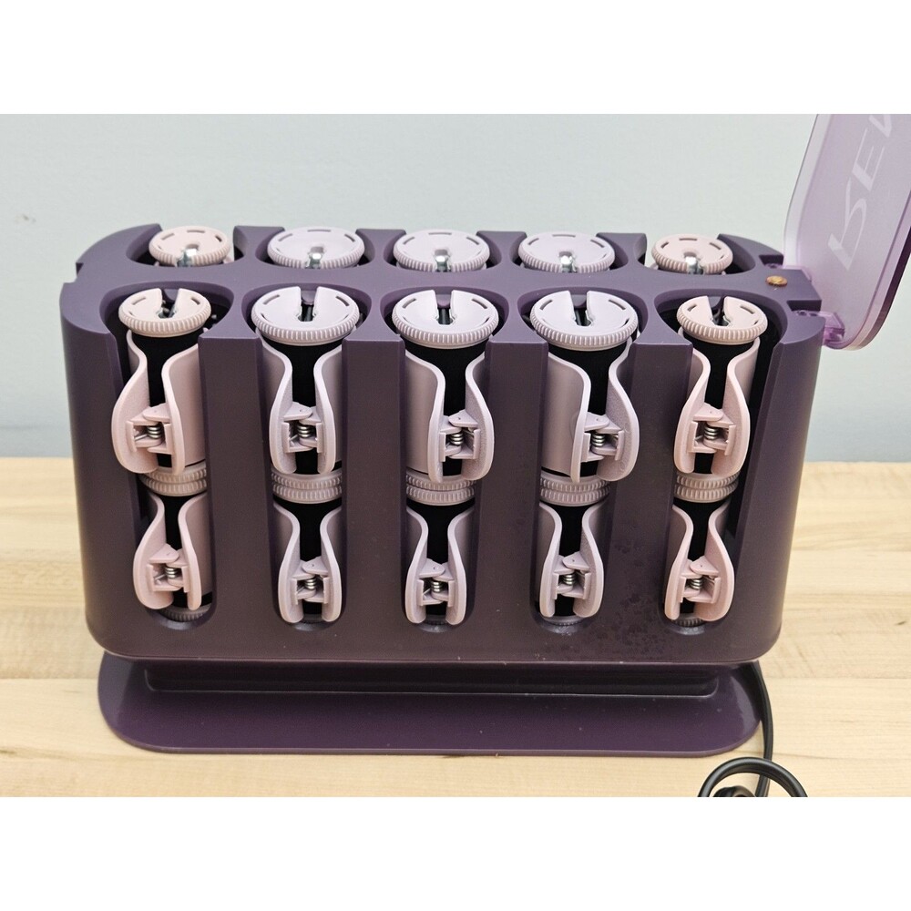 Remington Pro Purple Thermaluxe Hair Setter Hot Rollers Curlers - Picture 7 of 9